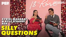 Kyle Echarri's KILIG reaction to Xyriel Manabat's question| PEP Exclusives