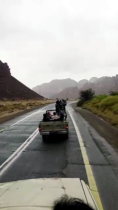 Wadi Disah Saudi Arabia | Stunning Desert Oasis with Red Mountains