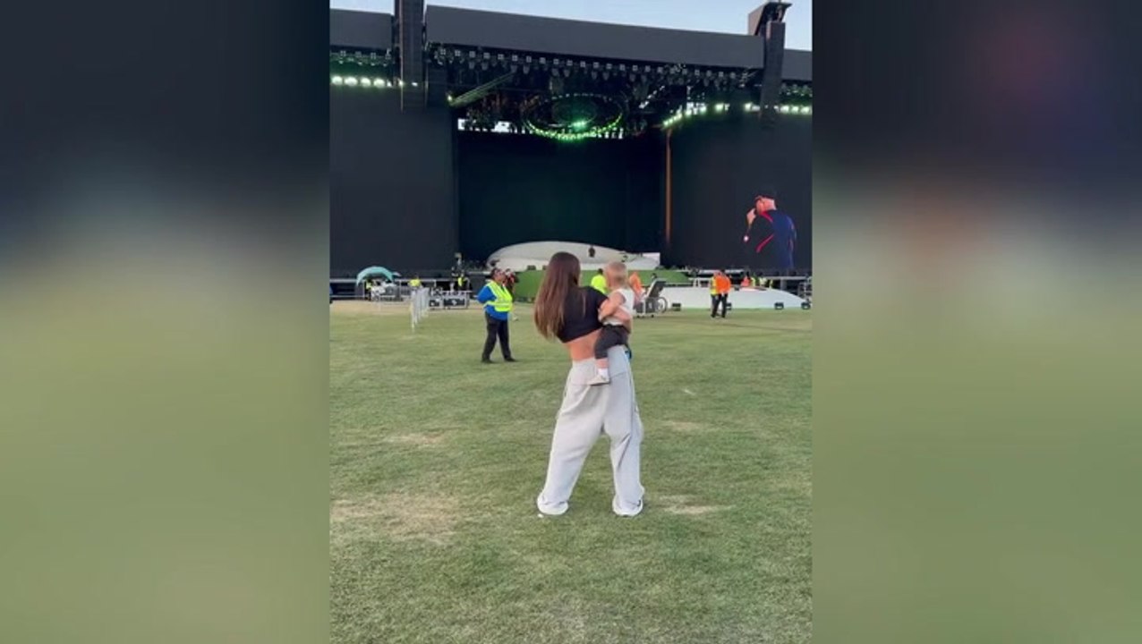 Justin and Hailey Bieber share rare glimpse of son Jack as they dance at Coachella