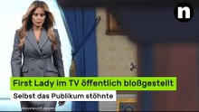 Melania Trump: First Lady im TV öffentlich bloßgestellt - selbst das Publikum stöhnte