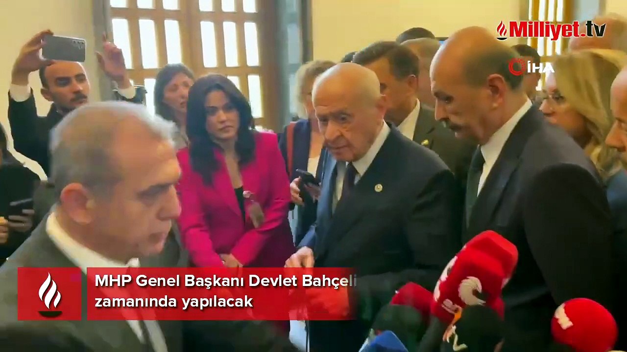 MHP lideri Bahçeli: Ara seçim yok, seçimler zamanında yapılacak