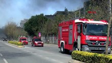 İstanbul Ümraniye’de iş yeri alevlere teslim oldu! Ekiplerin müdahalesi sürüyor