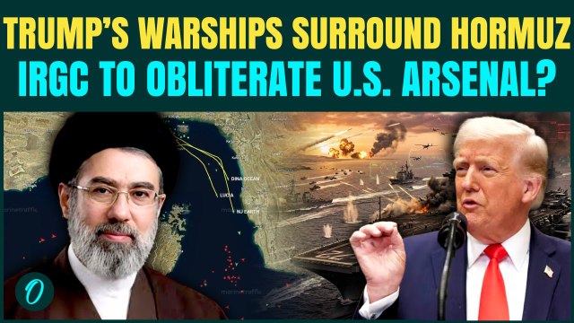 U.S Vs Iran Naval War BREAKING: Trump’s F35B Jets, 15 Warships, Ospreys SURROUND Iran; IRGC FURIOUS!