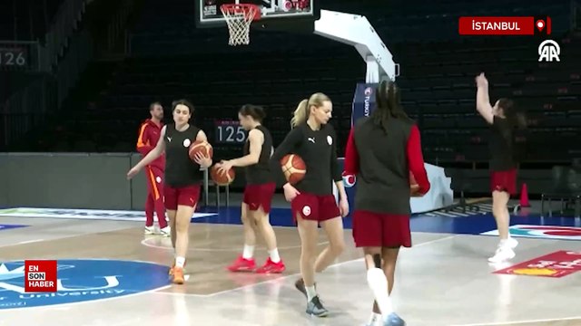 Galatasaray Çağdaş Faktoring oyuncularını Avrupa Ligi 6'lı Final heyecanı sardı