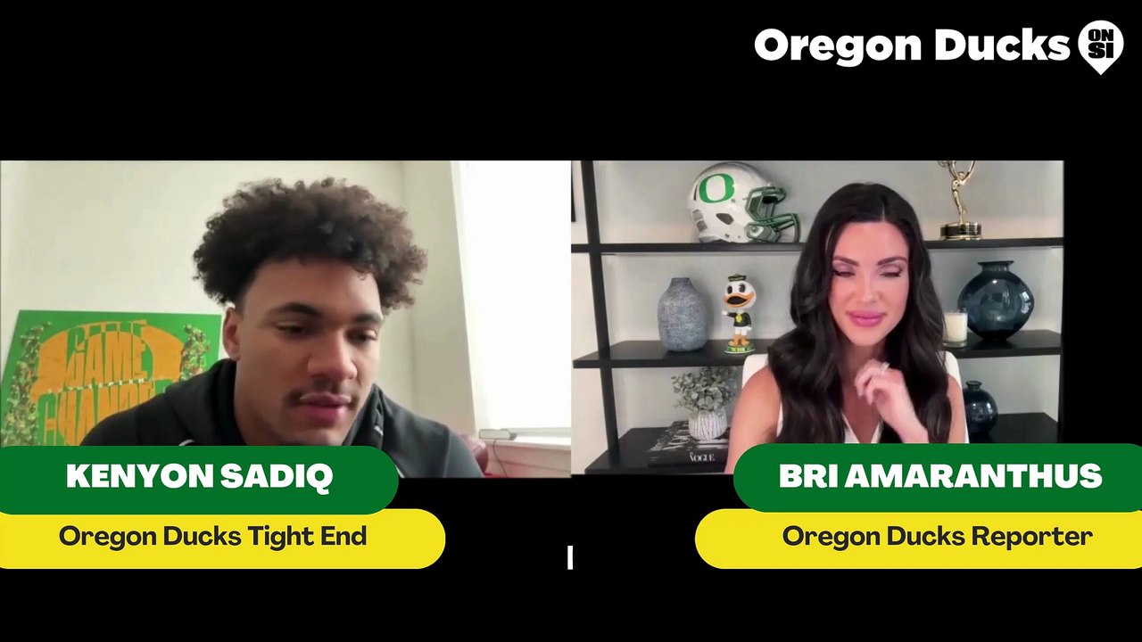 Kenyon Sadiq Gets Real On Why Oregon Ducks Quarterback Dante Moore Is Different