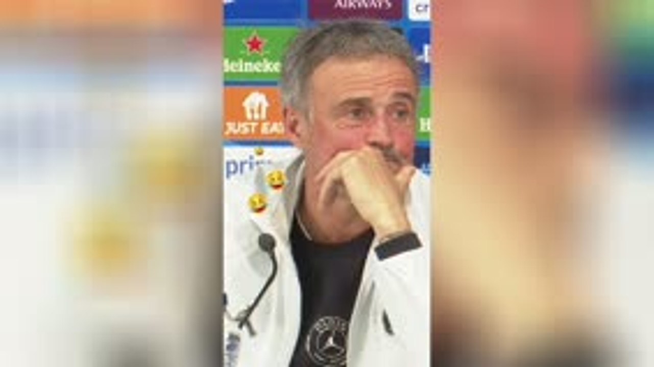 PSG - Quand Luis Enrique charrie un journaliste avant de raconter une belle anecdote