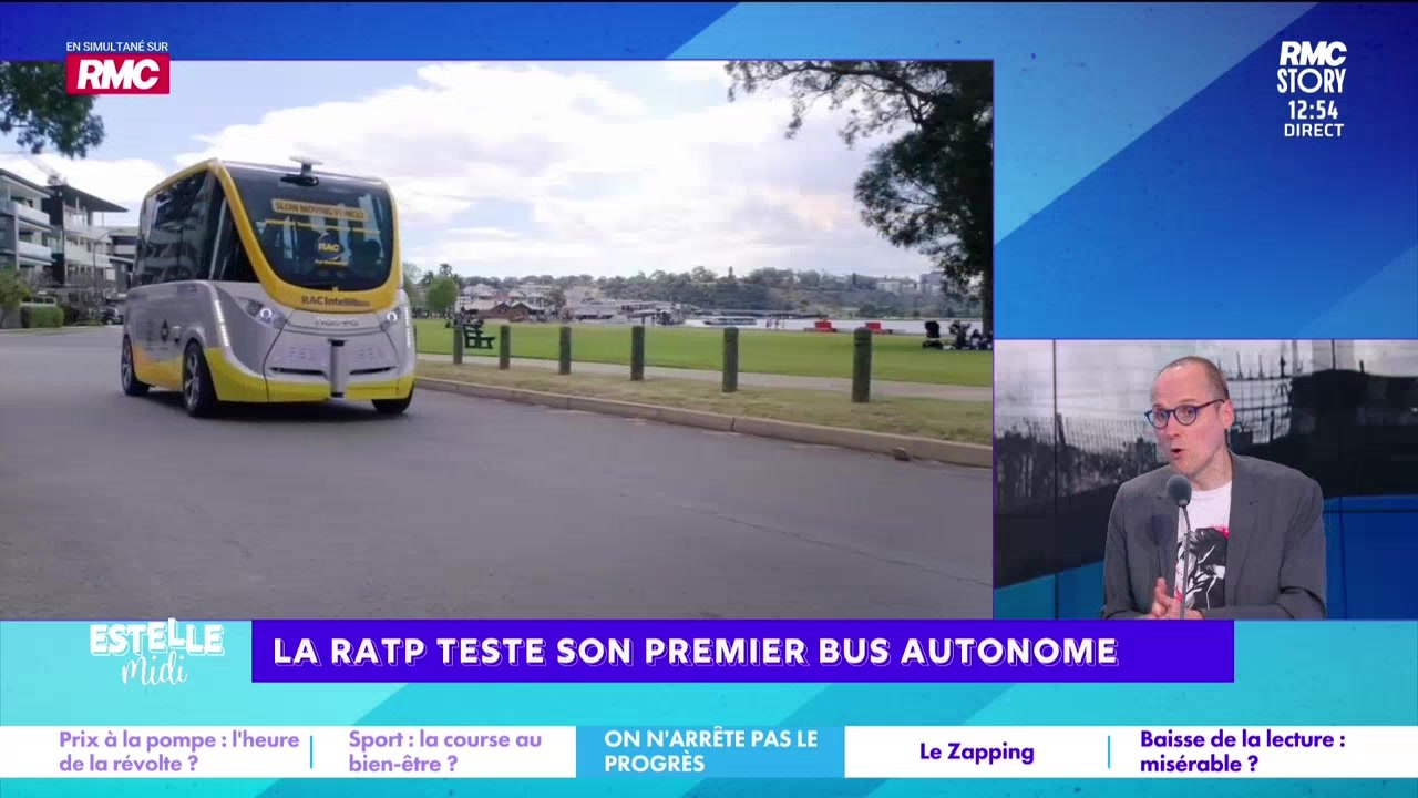 On n'arrête pas le progrès : La RATP teste son premier bus autonome - 14/04