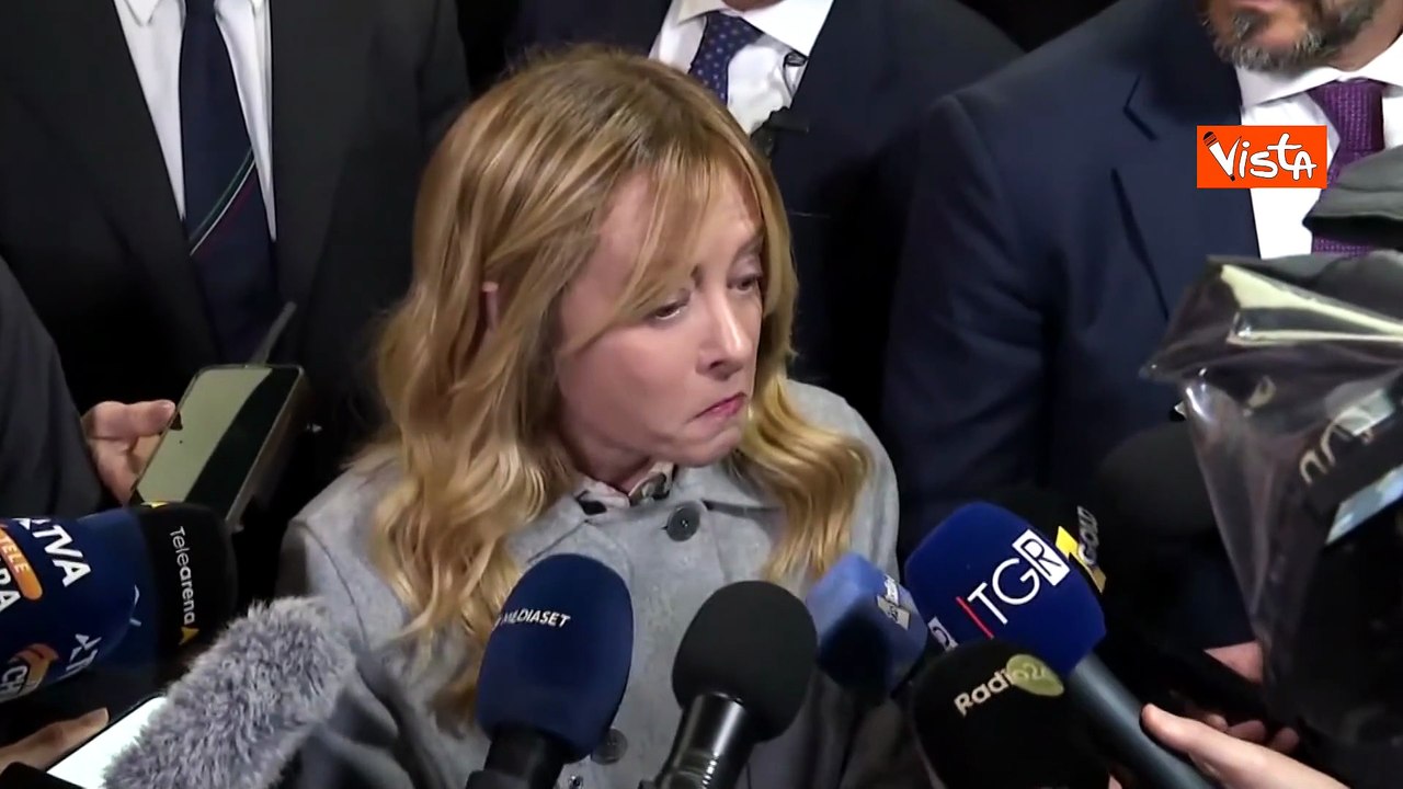 Meloni: Parole Trump su Papa? Leader religiosi non devono fare ciò che dicono i leader politici