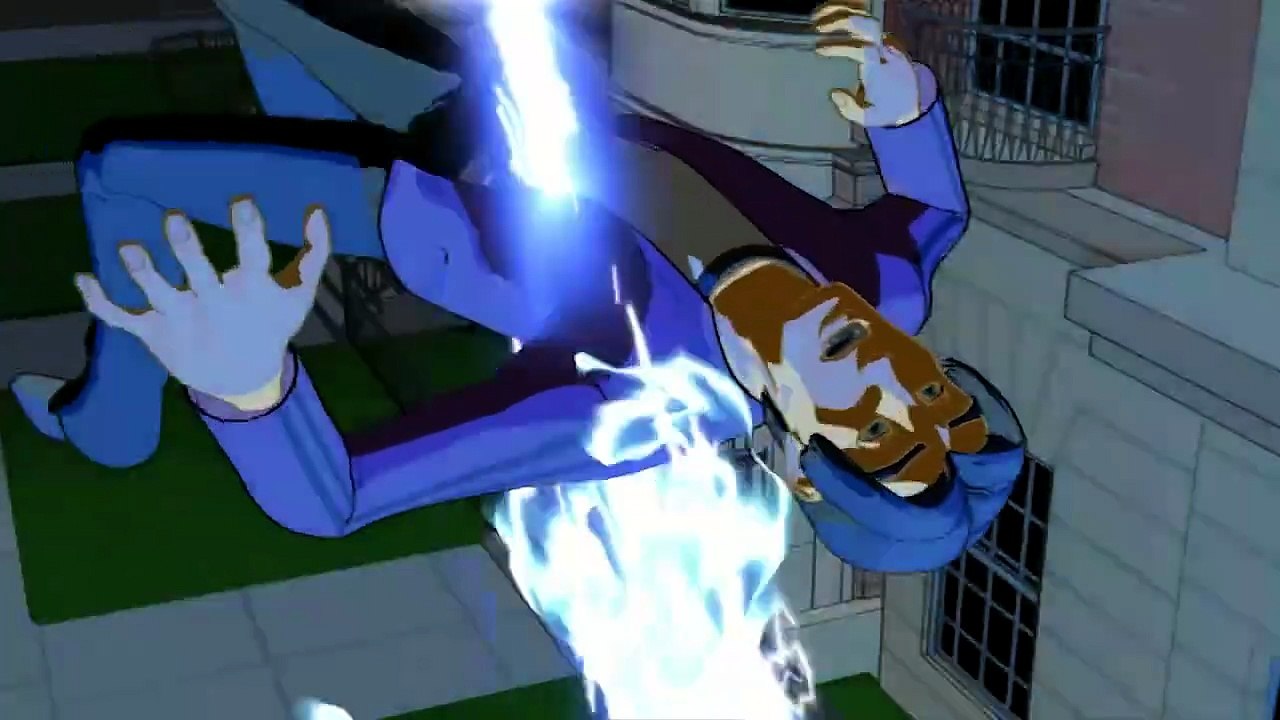 Spider Man Saves a Frat House fro Electro Spider Man The Series