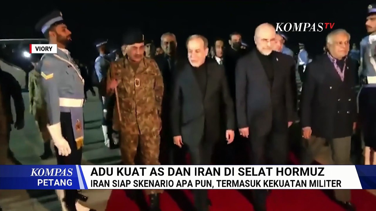 Adu Kuat Iran-AS di Selat Hormuz, Iran Siap Skenario Apa pun Termasuk Kekuatan Militer