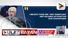 Senado, pinaburan ang hakbang ng Malakanyang na suspendihin ang excise tax sa LPG at kerosene | ulat ni Louisa Erispe