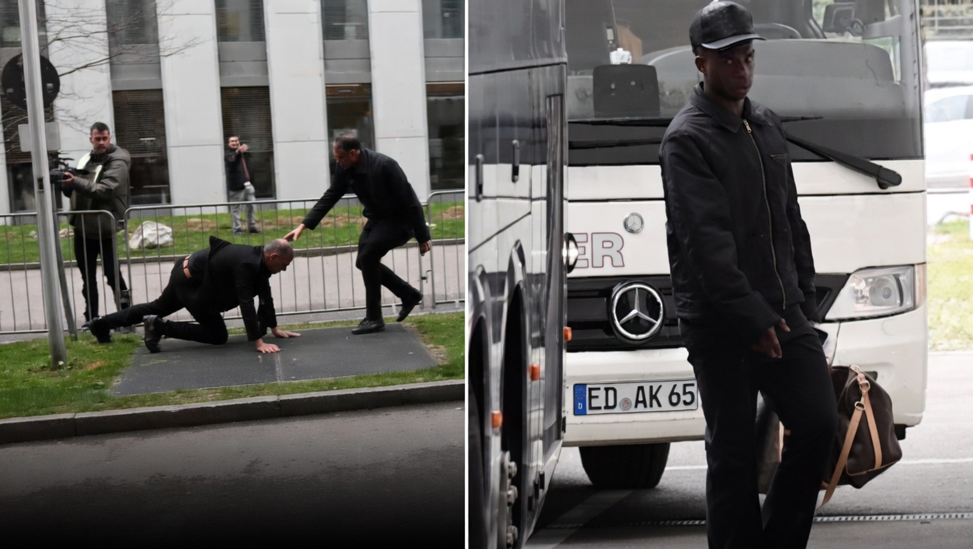 El Real Madrid llega a Múnich con gritos de "¡Vini, vas a salvarnos!"