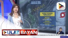 Super typhoon Sin-Laku, hindi papasok ng PAR at kasalukuyang gumagalaw pahilaga | ulat ni Ice Martinez