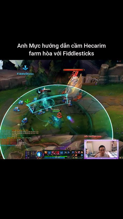 Anh Mực hướng dẫn cầm Hecarim farm hòa với Fiddlesticks #anhmuc #hecarim #fiddlesticks #lienminhhuyenthoai #leagueoflegends #knightriseky
