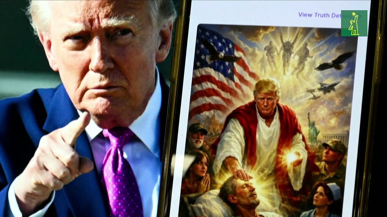 McDonald's, Irán y el Papa: la surrealista rueda de prensa de Trump