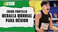Erick Portillo da a México medalla mundial | La otra visión del deporte