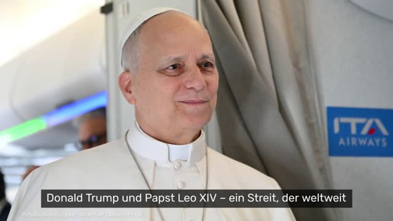 Donald Trump: Schockierende Aussagen gegen den Papst - so lässig reagiert der Vatikan