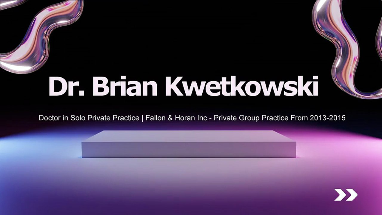 Dr. Brian Kwetkowski - Veteran Family Medicine Doctor