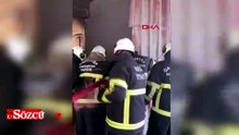 Gaziantep'te çatı katında yangın