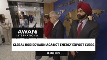 Global bodies warn against energy export curbs