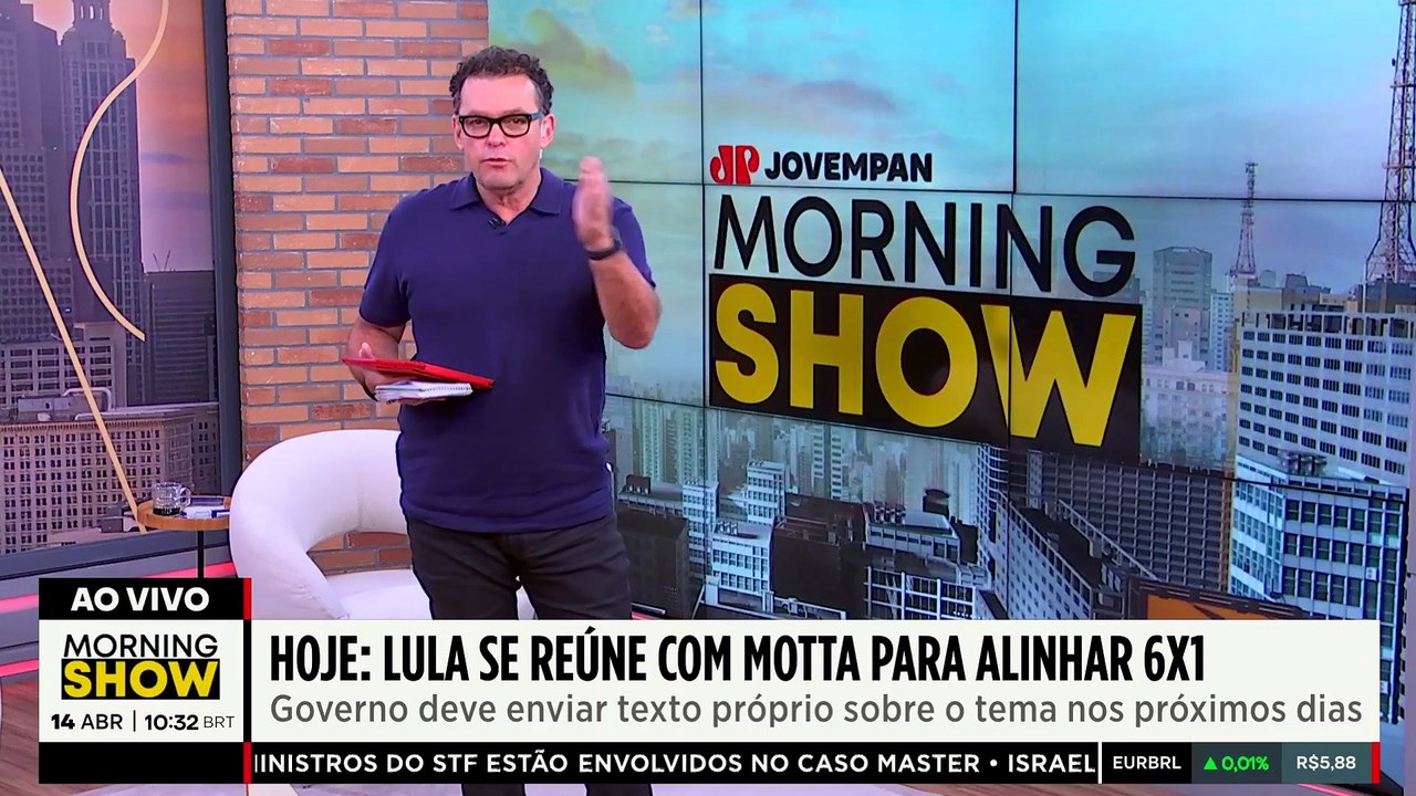 Fim da escala 6x1? Lula se reúne com Motta para debater mudança na jornada de trabalho