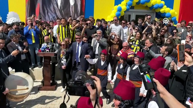 Fenerbahçe Kulübü Başkanı Saran, Kırıkkale'de spor salonu açılışında konuştu: | Ajansspor | AA