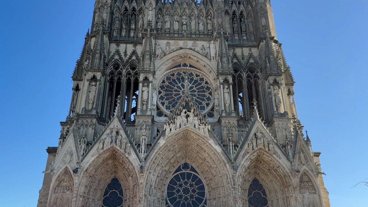 Ici, il y avait la mer. Ici s’est élevée une cathédrale  Reims film by J-C Guerguy Cine Art Loisir