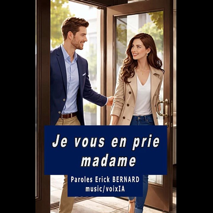 Je vous en prie madame - Paroles Erick BERNARD