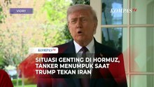 Situasi Genting di Hormuz, Tanker Menumpuk Saat Trump Tekan Iran