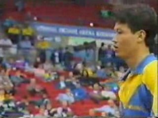 Jean-Michel Saive vs. Chen Xinhua 1994 ETTC Part 1