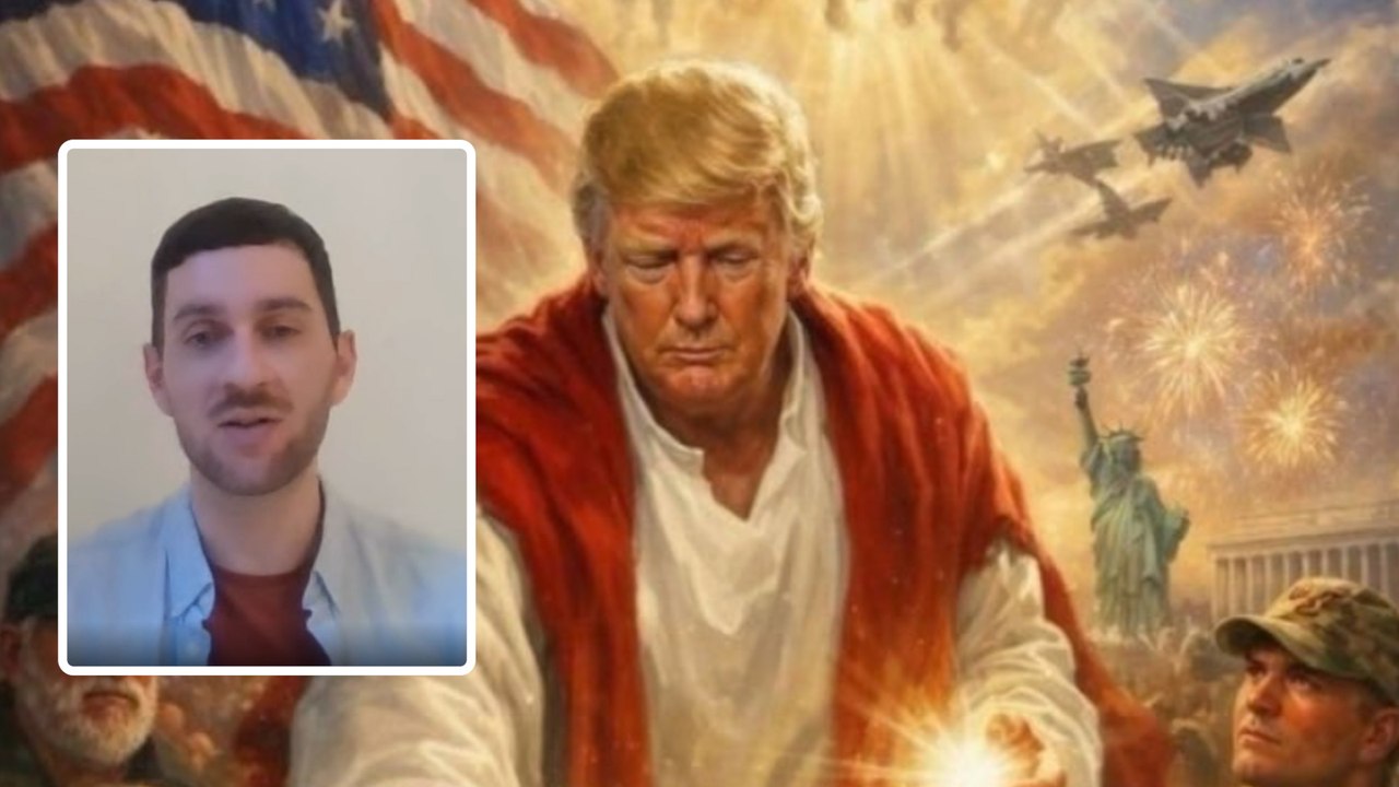 Trump a-t-il voulu « se suicider politiquement » en publiant son image de lui en Christ ?