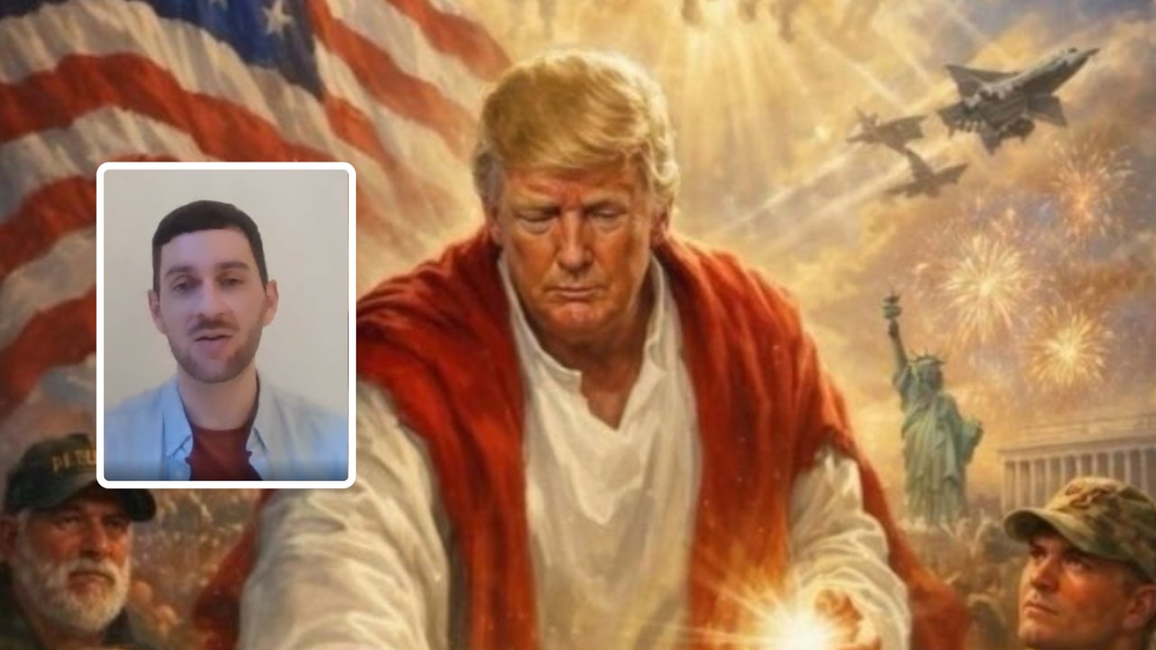 Trump a-t-il voulu « se suicider politiquement » en publiant son image de lui en Christ ?