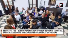 Sesión en el HCD Buscan reactivar la estación de trenes de Miguel Lanús.mp4