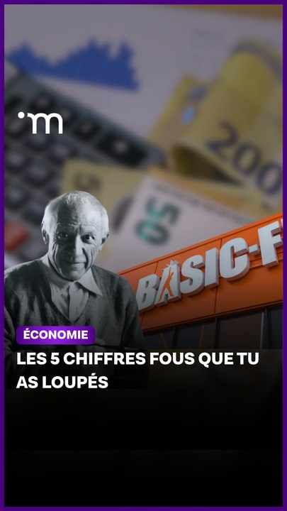 Voici les 5 chiffres fous que t’as sûrement loupés !