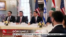 İsrail ve Lübnan arasındaki doğrudan görüşmeler ABD’de başladı