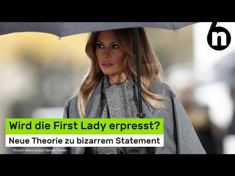 Melania Trump: Neue Theorie zu bizarrem Statement - wird First Lady erpresst?