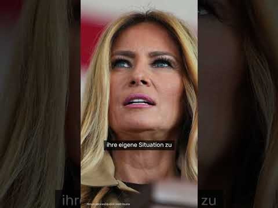 Melania Trump: Neue Theorie zu bizarrem Statement - wird First Lady erpresst?