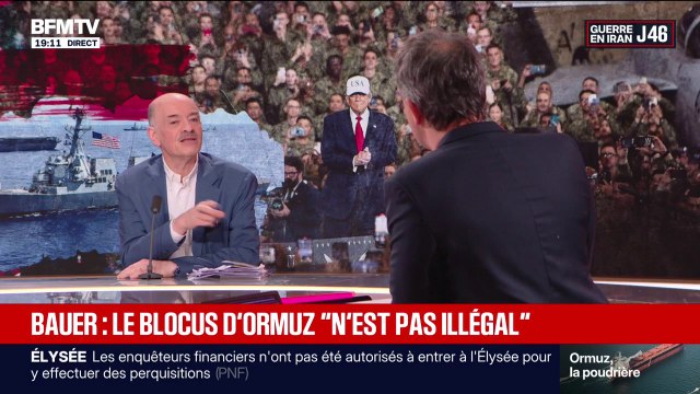 Le blocus du détroit d'Ormuz n'est pas interdit, le droit international le permet , explique Alain Bauer, professeur émérite de criminologie