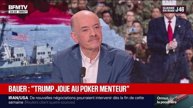 Donald Trump joue au poker menteur , explique Alain Bauer, professeur émérite de criminologie
