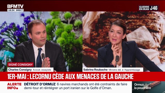 SIGNÉ CONSIGNY - 1er Mai : Lecornu cède aux menaces de la gauche - 14/04