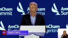 Frigerio propuso un nuevo pacto fiscal federal ante empresarios en AmCham