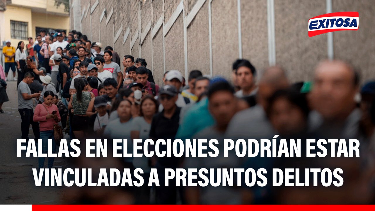 Fallas en elecciones podrían estar vinculadas a presuntos delitos de colusión y cohecho en la ONPE