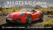 2026 Porsche 911 GT3 S/C Cabrio: Fahrspaß pur ohne Dach