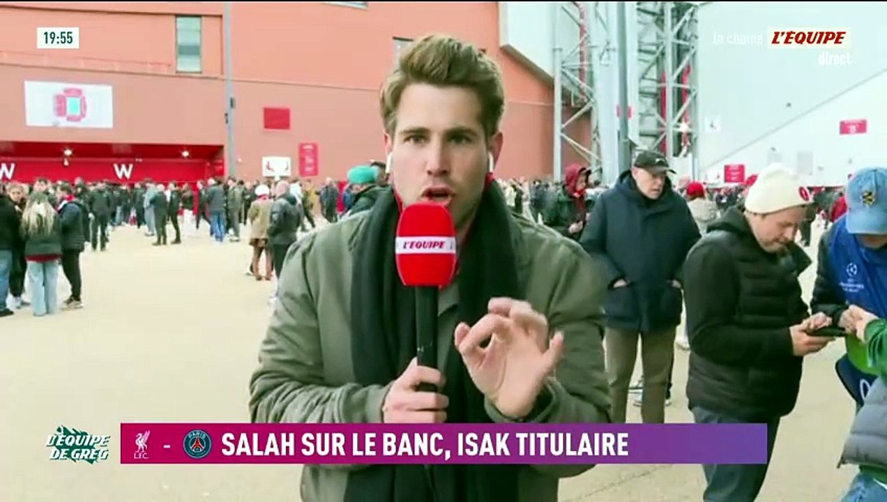 Le PSG aligne face à Liverpool le même onze qu'à l'aller, Salah encore remplaçant - Foot - Ligue des champions