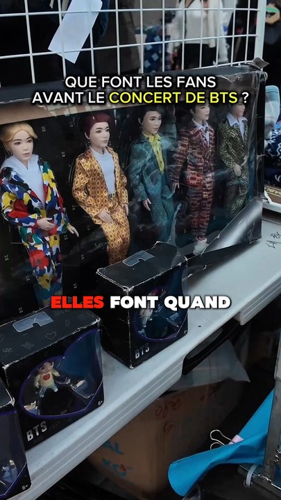 QUE FONT LES FANS AVANT LE CONCERT DE BTS ?
