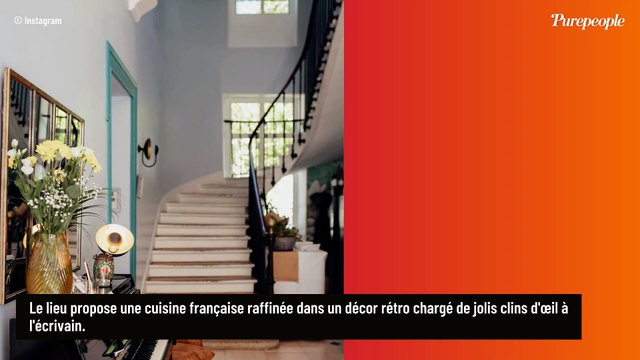 Menu à 80 euros et déco rétro : à deux pas de Paris, l'ancien domaine de cet auteur légendaire transformé en restaurant