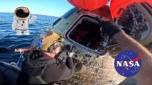 ARTEMIS II: Revelan nuevas imágenes del momento en que el equipo de la Marina de EU abre la cápsula