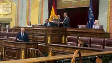 Expulsado del pleno un diputado de Vox tras encararse en la tribuna con el presidente.