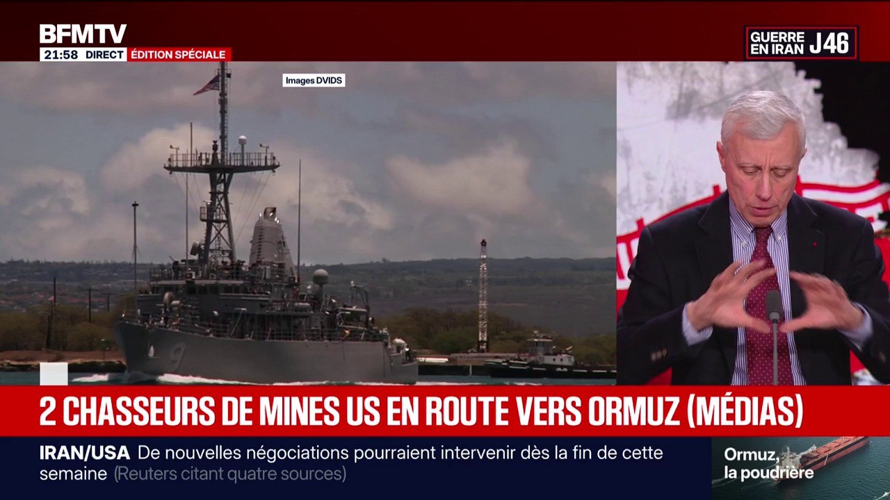Iran: deux navires chasseurs de mines américains en route vers le détroit d'Ormuz