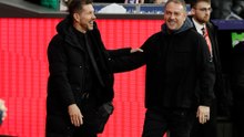 Hansi Flick y el 'Cholo' Simeone no se saludaron ¿tensión?